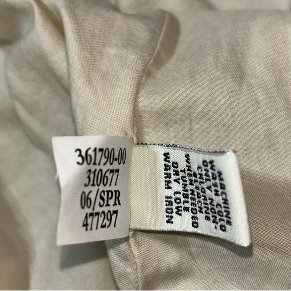 Banana Republic Green & Cream Full Skirt Size 12 - Picture 10 of 10